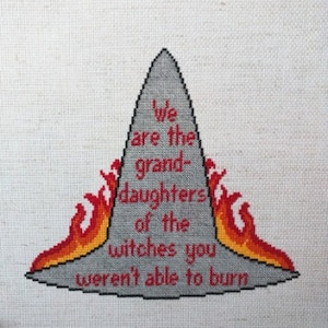 Granddaughters of Witches Cross-Stich Pattern