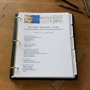 Guía personalizada para remodelar tu cocina: Carpeta planificadora de proyectos para el hogar imagen 2