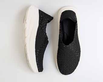 Handmade Woven Comfort Sneakers, Ultra-Light Travel Shoes