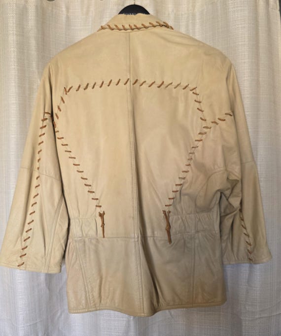 Light Brown Leather Jacket - image 2