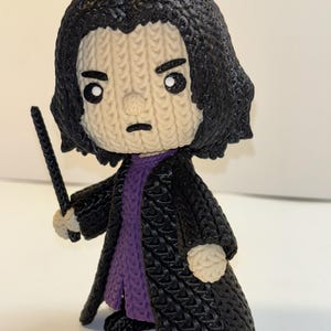 3D printed multipart severus snape Character from Harry Potter