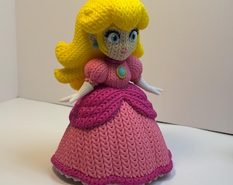 3D printed multipart Princess Peach