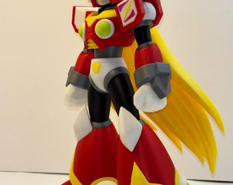 Mega Man X Zero impreso en 3D en varias piezas
