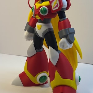 3D printed multipart Mega Man x zero