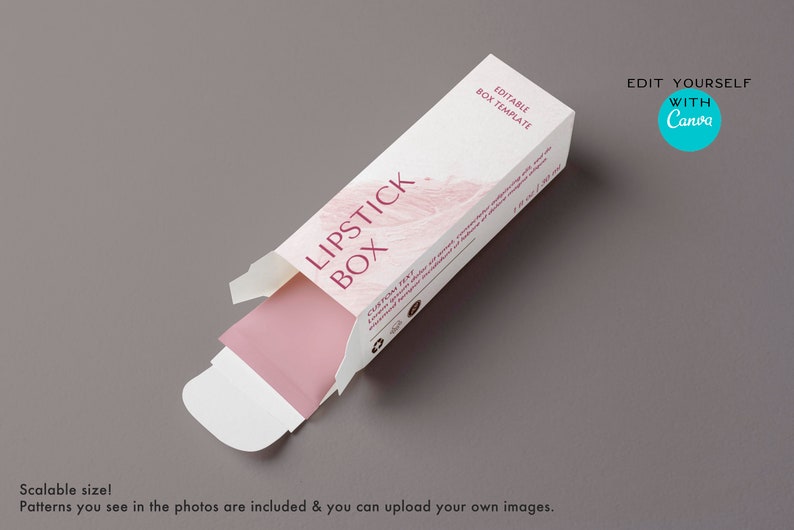 Custom beauty product packaging box design
