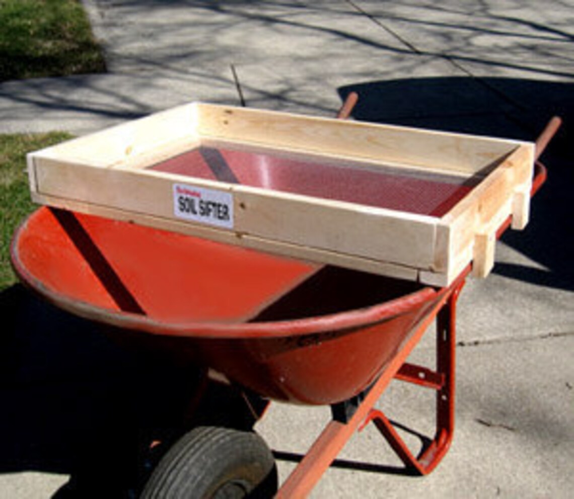 The Compact Soil Sifter Etsy