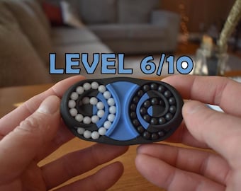 The Butterfly | Twisty Bead Puzzle | Challenging 3D Mechanical Brainteaser | Pocket Focus Toy | Ages 14+