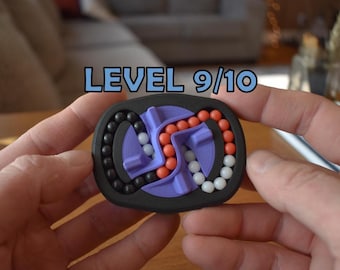 O Infinito (3 Cores) | Quebra-cabeça de Contas Torcidas | Desafio 3D Avançado e Jogo de Viagem Satisfatório | Para maiores de 14 anos