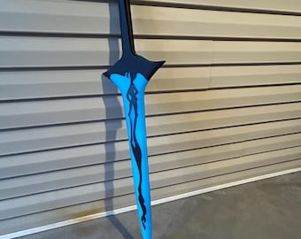 Demon King Long Sword - Solo Leveling Inspired Prop
