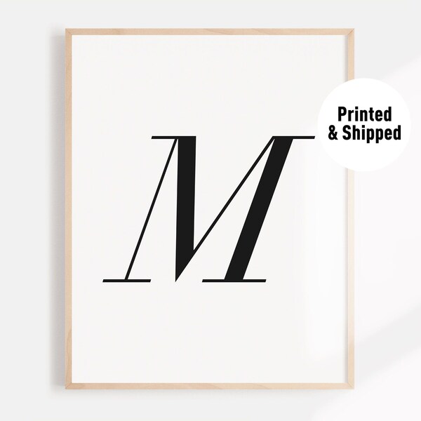 Letter M Wall Art Etsy
