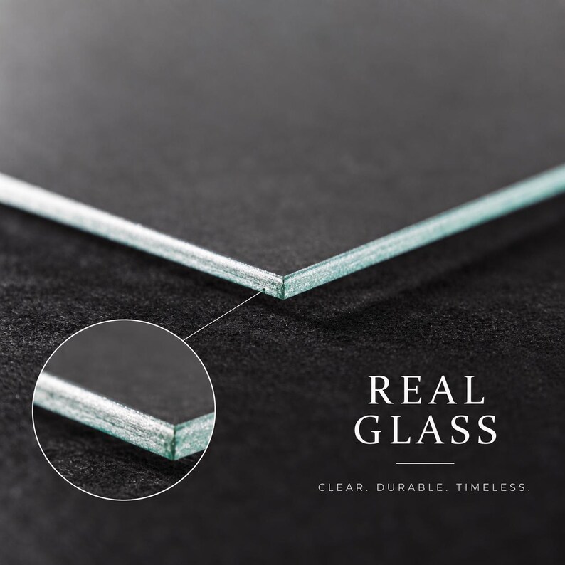 a close-up view of a clear glass surface, highlighting its transparency and smoothness.