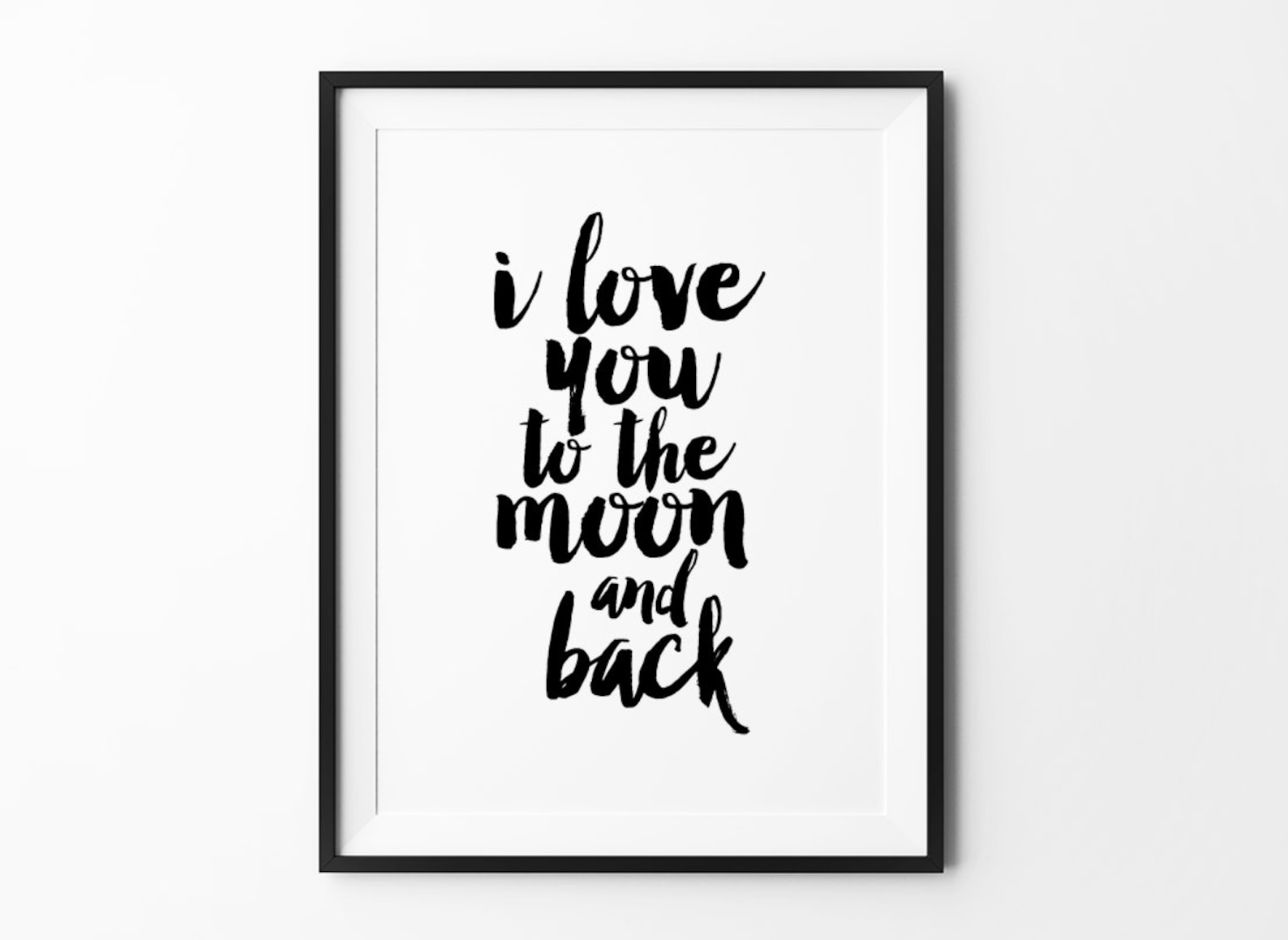 To The Moon And Back Nursery Decor Nursery Wall Art Nursery | Etsy