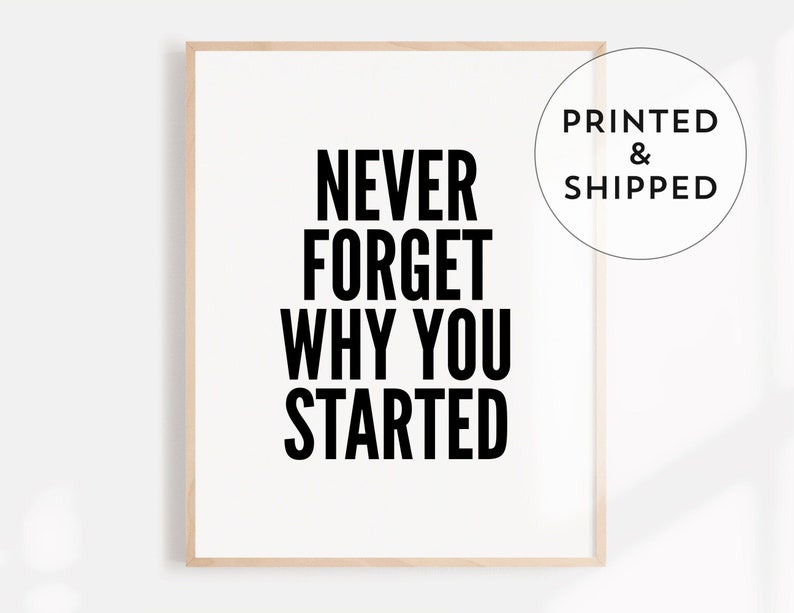 Motivational Wall Decor Wall Art Prints Quote Prints Etsy