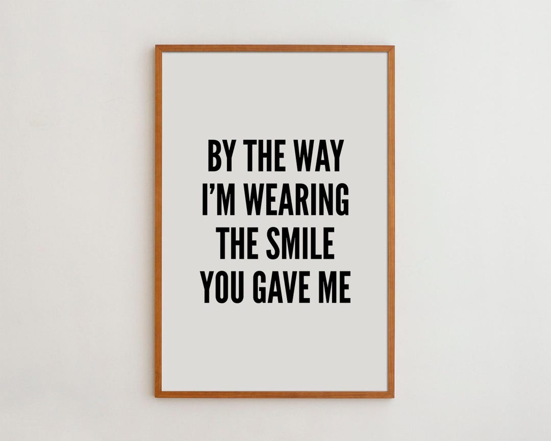 Black and White Art Minimalist Poster Typography Print Large Wall Art ...