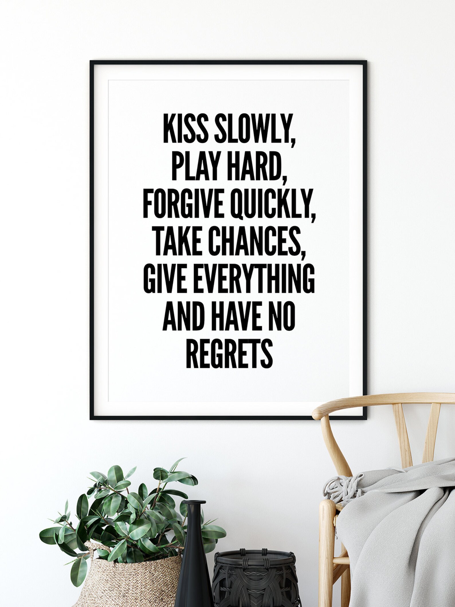 Motivational Wall Decor Printable Wall Art Typography Print - Etsy