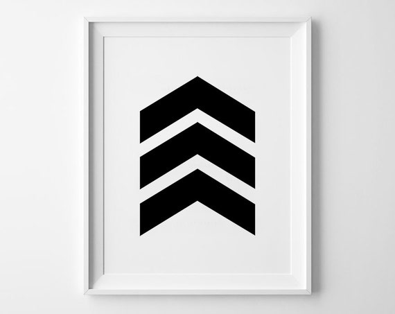 Chevron Nursery Wall Art Nursery Decor Nursery Prints Etsy