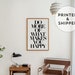 Do More of What Makes You Happy, Black and white print, Minimalist wall decor, Office wall art, Motivational poster