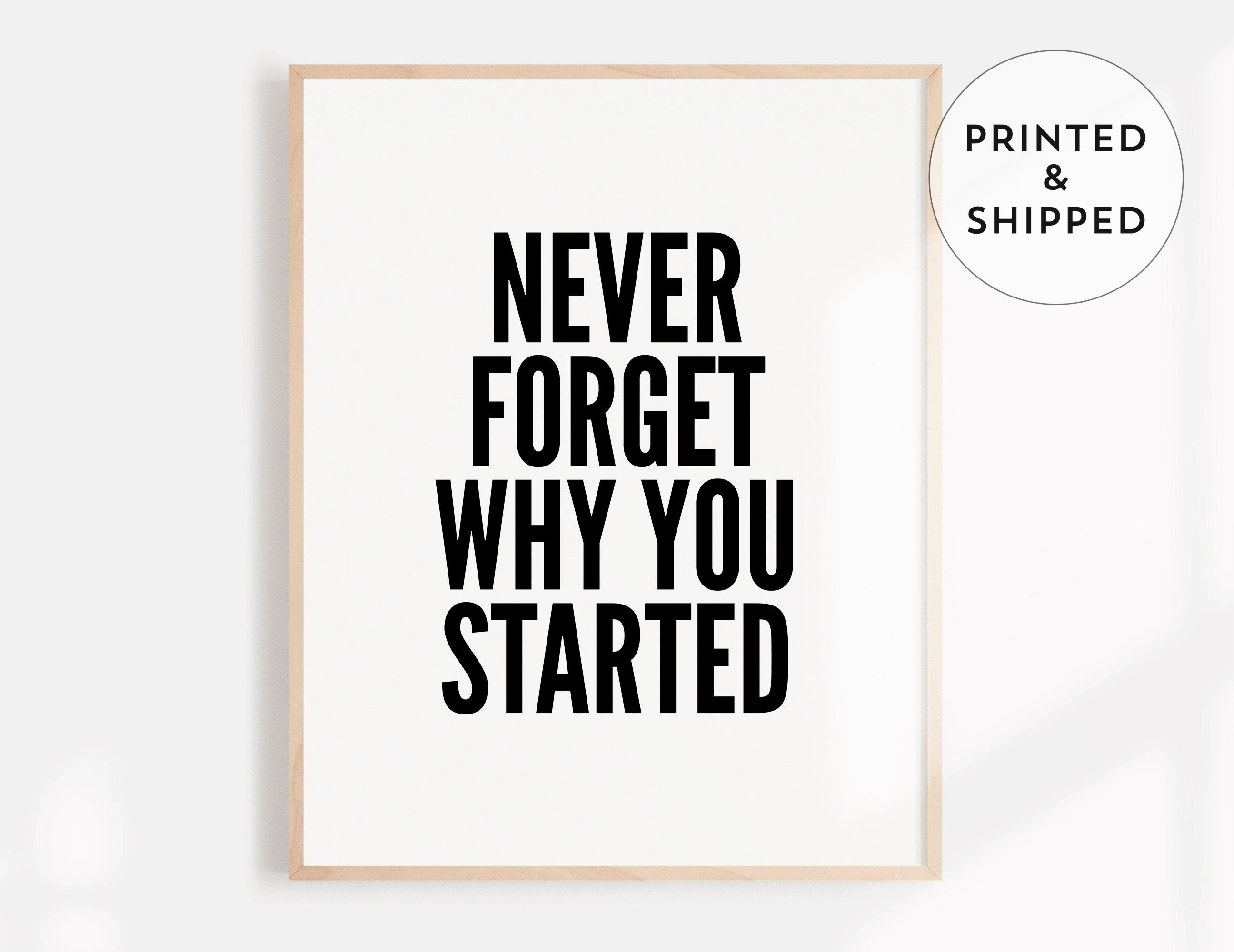 Motivational wall decor wall art prints quote prints | Etsy