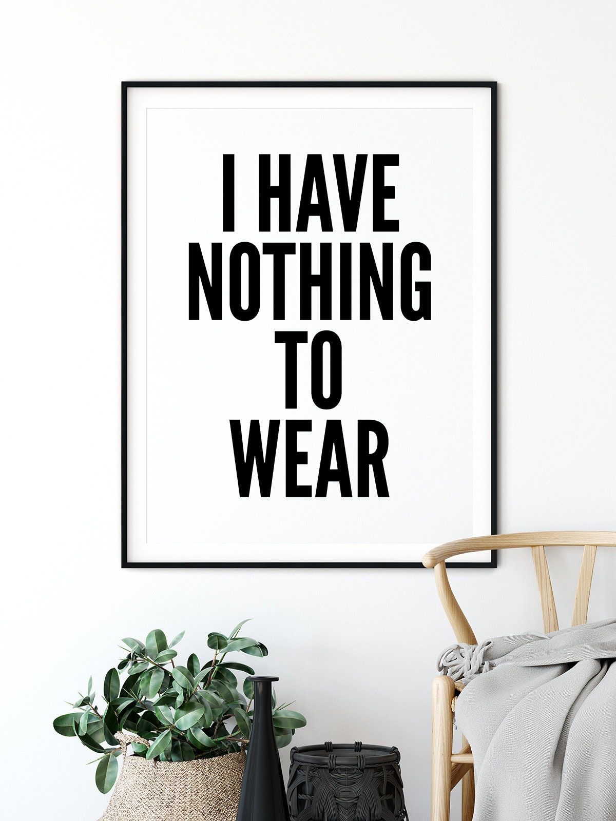 Black and White Prints Fashion Wall Art Fashion Prints I Etsy