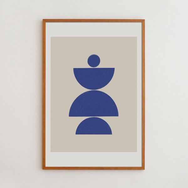 Scandinavian Artwork | Minimalist Nordic Decoration Poster | High Quality Paper and Print