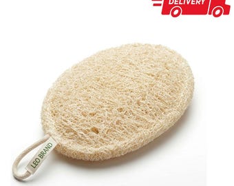 Natural Bath Loofah – Organic Sun-Dried Luffa Sponge, Biodegradable & Eco-Friend