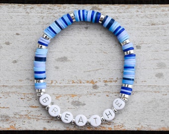 Bluetiful Colección Custom Name / Word Beaded Bracelet