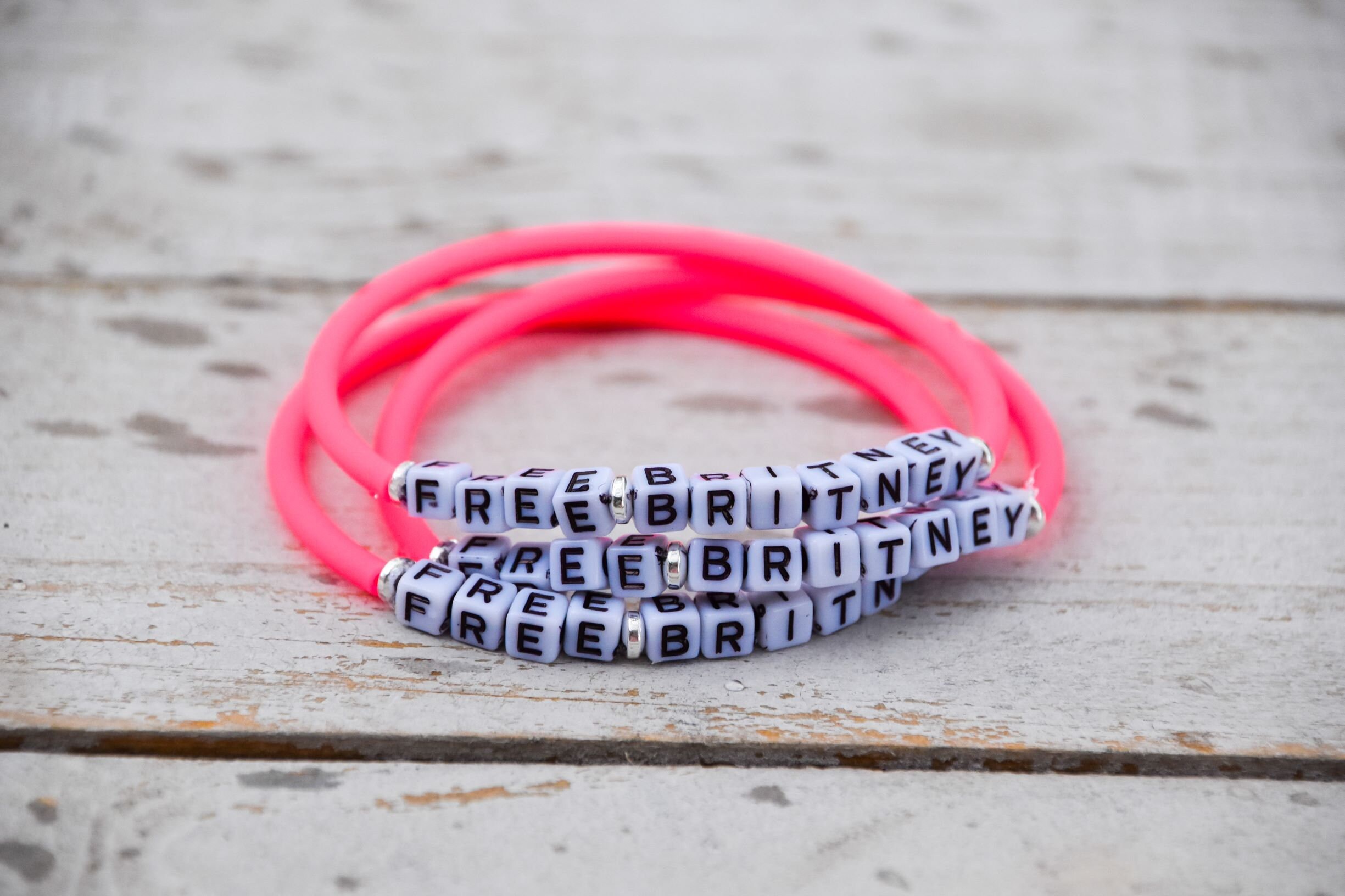 Custom Free Britney Beaded Tube Bracelet