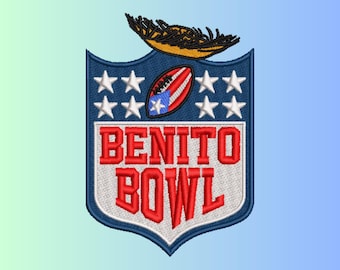 Benito Bowl Embroidery Design, Digital Machine Embroidery Files By Royal Stitches Hub, Convert to DST