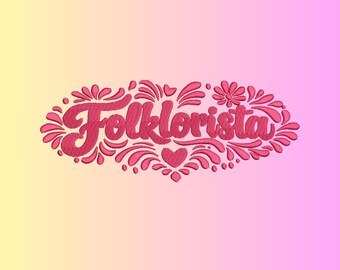 Folklorista Embroidery Design, Digital Machine Embroidery Files By Royal Stitches, DST, PES