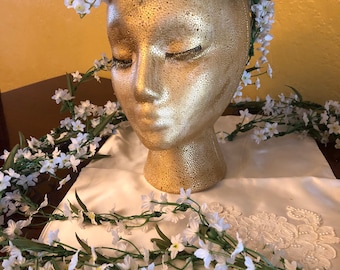 Bridal Floral Head Wreath