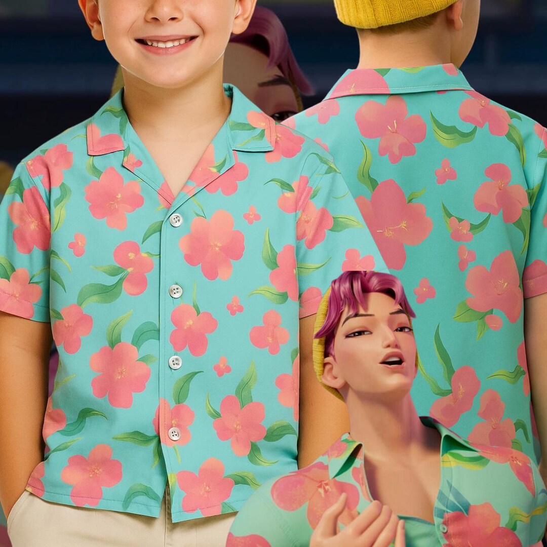 Ubaywey Jinu Bedrucktes Shirt - Streetwear Für Jungen & Cosplay