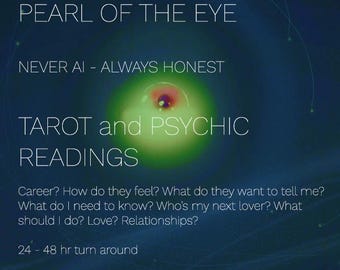 1 Paragraph SAME DAY Tarot and Psychic Reading - no AI