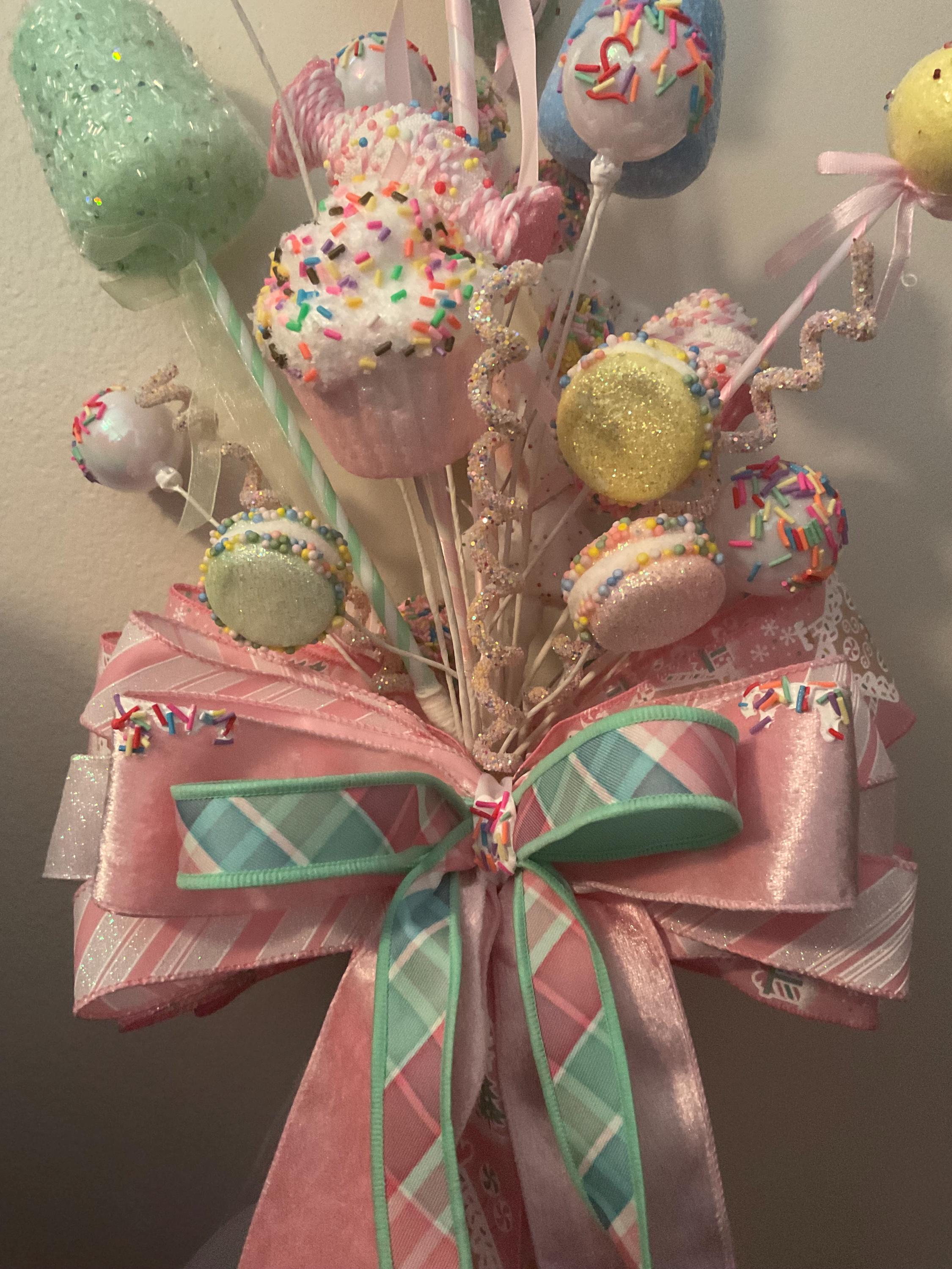 Handmade Whimsical Pastel Candyland Christmas Tree Topper - Etsy
