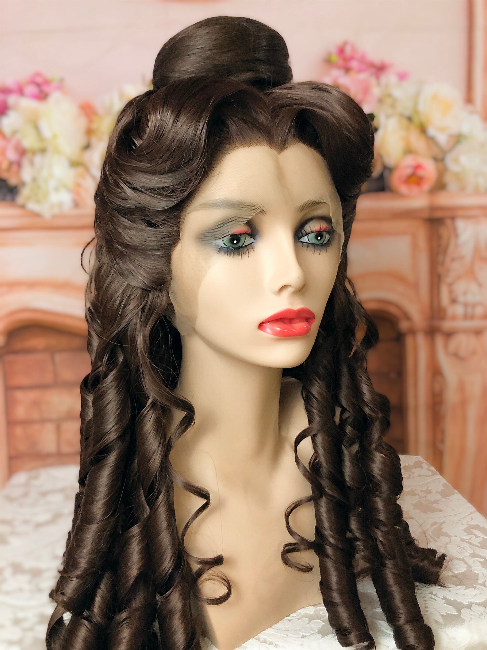 Belle Beauty and the Beast Professional Wig Lace Front Etsy