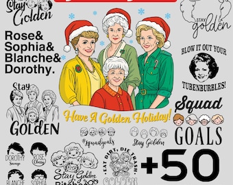 Retro Sassy Ladies SVG Bundle | Funny Quotes, Vintage Humor & Best Friends Designs