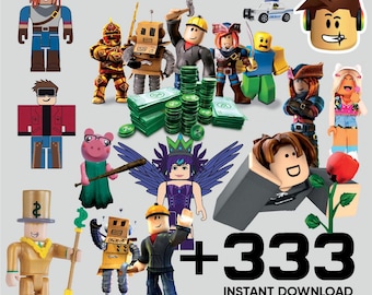 Gaming Kids Clipart Pack | 333 PNG Designs Inspired by Online Avatar Worlds