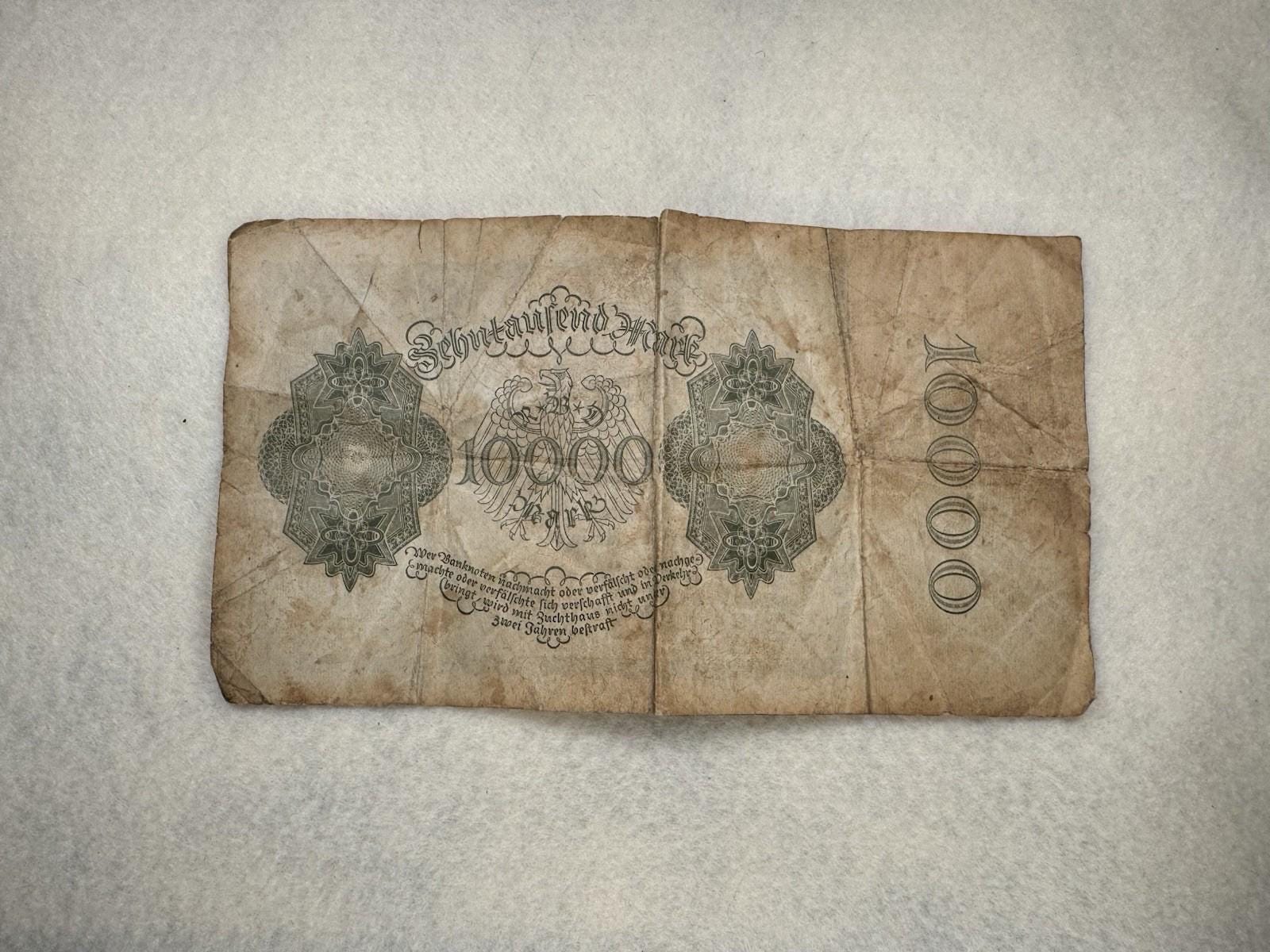 1922 10000 mark - Etsy 日本