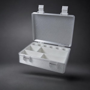 Anti-Peptid Fläschchen Aufbewahrungsbox mit herausnehmbaren Einsätzen