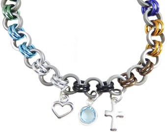 Psalm 23 Bicycle Bracelet