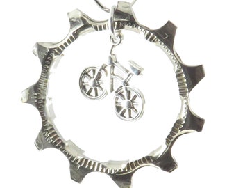 Bicycle ornament (1.5 inches)