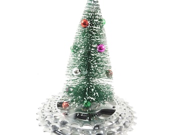 Sprocket Decorated Christmas Tree