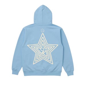 Salish matter Signature Hoodie, grey and blue