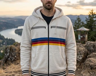 Handmade Ryan Gosling Hoodie | Inspired Project Hail Mary Zipper SweatShirt | Sci-Fi Cosplay Costume