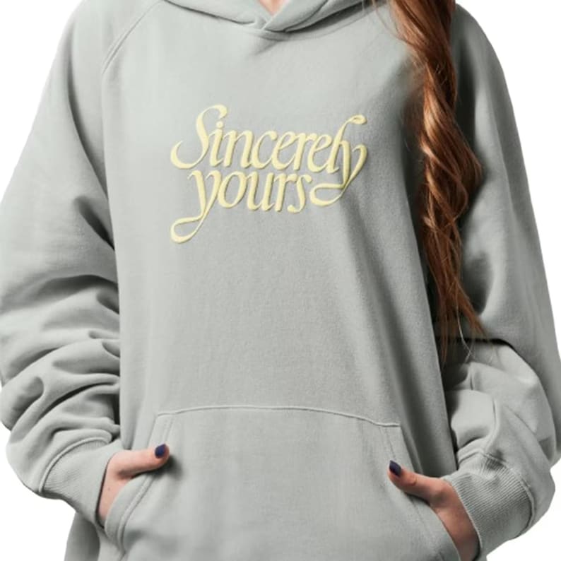 Sincerely yours salish matter hoodie