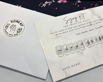 Press On Nail Sizing Kit | Find Your Nail Size