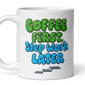 1 coffee mug in cups But First Coffee Mug | Large 16 Oz Coffee Cup main image 1