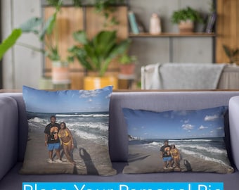 Anpassad fotokudde, personlig kudde med minnesmärke