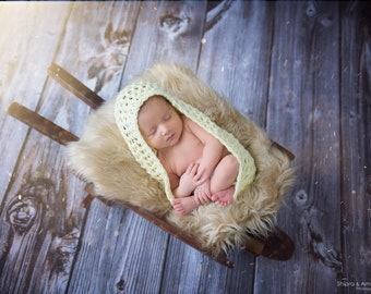 Newborn Cocoon, Newborn Baby Nest, Baby Bowl, Newborn Wrap, Newborn Photo Prop, Yellow Baby Wrap, Newborn Baby Bowl, Infant Wrap, Cacoon