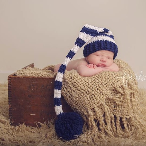 Newborn Pom Pom Hat Etsy