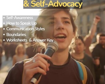 Communication & Self Advocacy for Teens | Boundaries and Conflict Skills | High School Life Skills